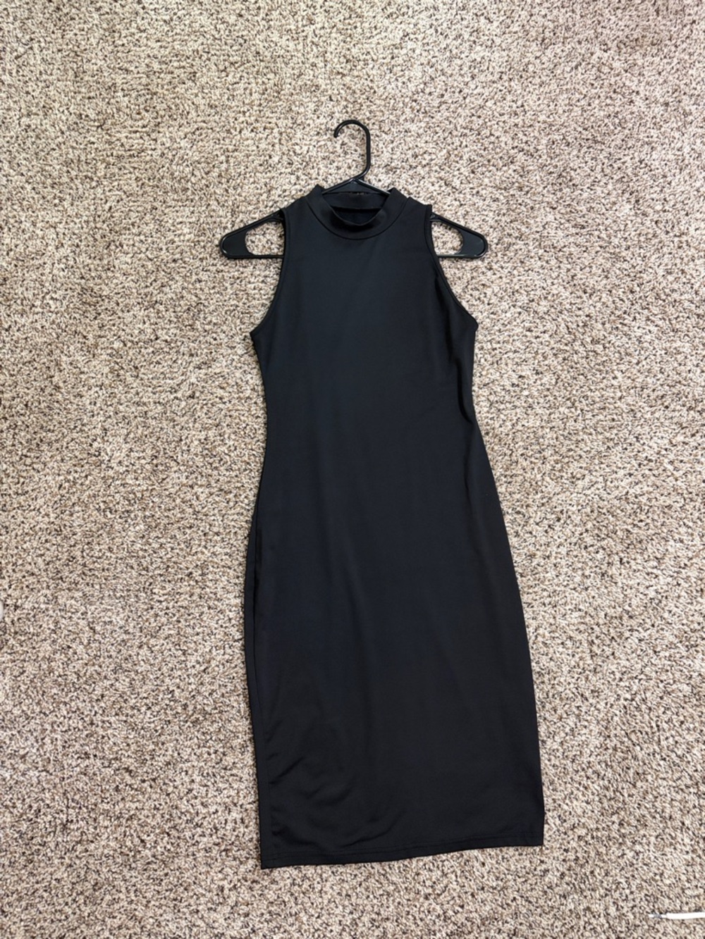 Black Tank Dress - Picture 3 of 5